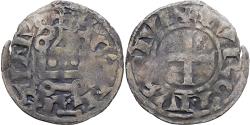 World Coins - France, Touraine, Denier, ca. 1150-1200, Saint-Martin de Tours, Billon