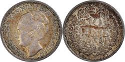 World Coins - Coin, Netherlands, 10 Cents, 1939