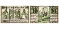 World Coins - Germany, Salzwedel, 10 Pfennig, 1921-12-31, AU(50-53)