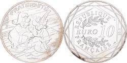 World Coins - France, Monnaie de Paris, 10 Euro, Astérix Fraternité (Astérix chez les