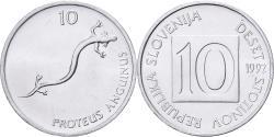 World Coins - Slovenia, 10 Stotinov, 2005, Aluminum, , KM:7