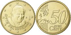 World Coins - Vatican, Benedict XVI, 50 Euro Cent, 2011, Rome, Brass, , KM:387