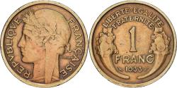 World Coins - Coin, France, Morlon, Franc, 1933, , Aluminum-Bronze, KM:885
