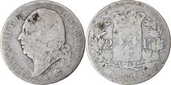World Coins - Coin, France, Louis XVIII, Louis XVIII, 2 Francs, 1821, Perpignan,