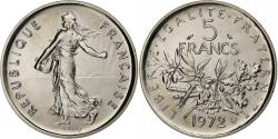 World Coins - Coin, France, Semeuse, 5 Francs, 1972, Paris, , Nickel Clad