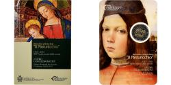 World Coins - San Marino, 2 Euro, Il Pinturicchio, Coin card.FDC, 2013, Rome, Bi-Metallic