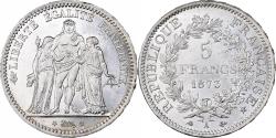 World Coins - France, 5 Francs, Hercule, 1873, Paris, Silver, , Gadoury:745a