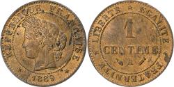 World Coins - France, Centime, Cérès, 1889, Paris, Bronze, , Gadoury:88, KM:826.1