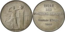 World Coins - France, Medal, Union des Industries Chimiques, 1965, , Silver