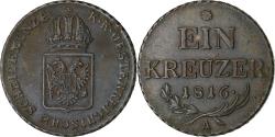 World Coins - Austria, Franz I, Kreuzer, 1816, Vienna, Copper, , KM:2113