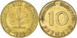 World Coins - Coin, GERMANY - FEDERAL REPUBLIC, 10 Pfennig, 1968