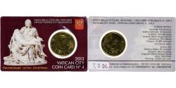 World Coins - Vatican, Benedict XVI, 50 Euro Cent, Coin card n°4, 2013, Rome, Nordic gold