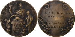 World Coins - France, Medal, Aux Maitres Morts pour la France, Trouville, 1918, Bronze