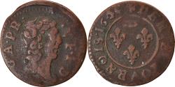 World Coins - Coin, France, DOMBES, Gaston d'Orléans, Denier Tournois, 1650, Trévoux