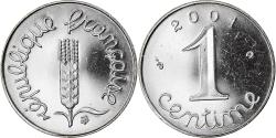 World Coins - Coin, France, Épi, Centime, 2001, Paris, Proof, , Stainless Steel