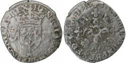 World Coins - France, Henri II, Douzain aux croissants, 1550, Paris, Billon,
