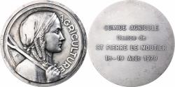 World Coins - France, Medal, Comice Agricole de Saint-Pierre-le-Moûtier, 1979, Silvered