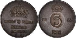 World Coins - Sweden, 5 Öre, 1955