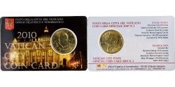 World Coins - Vatican, Benedict XVI, 50 Euro Cent, BU, 2010, Rome, Nordic gold,