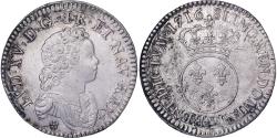 World Coins - France, Louis XV, 1/2 Écu Vertugadin, 1716, Paris, Silver,