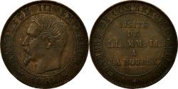 World Coins - France, Token, Chamber of Commerce, Visite de Napoléon III à Lille, 1853