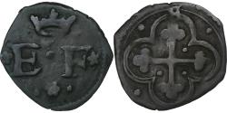 World Coins - Duchy of Savoy, Emmanuel-Philibert, 1/4 Sol, 1553-1580, Bourg-en-Bresse
