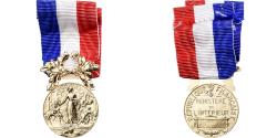 World Coins - France, Ministère de l'Intérieur, Dévouement, Medal, Excellent Quality