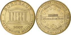 World Coins - France, Tourist token, Bordeaux, Patrimoine mondial, 2008, MDP, Nordic gold