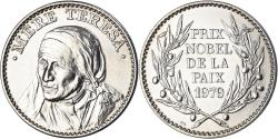 World Coins - France, Medal, Mère Teresa, Prix Nobel de la Paix 1979,