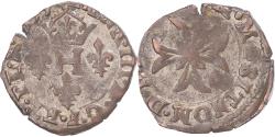 World Coins - Coin, France, Henri III, Liard à la Croix du Saint-Esprit, 1593, Berre