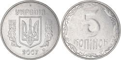 World Coins - Coin, Ukraine, 5 Kopiyok, 2007
