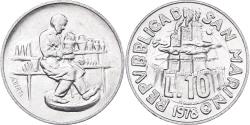 World Coins - Coin, San Marino, 10 Lire, 1978, Rome, , Aluminum, KM:79
