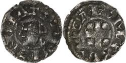 World Coins - Archbishopric of Vienne, Denier, ca. 1200-1250, Vienne, Billon,