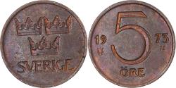 World Coins - Coin, Sweden, 5 Öre, 1973