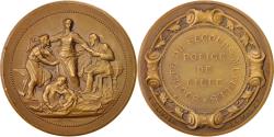World Coins - France, Medal, French Third Republic, Politics, Society, War, Bottée