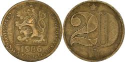 World Coins - Coin, Czechoslovakia, 20 Haleru, 1986