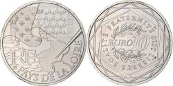 World Coins - France, 10 Euro, Pays de la Loire, 2010, Paris, , Silver, KM:1665