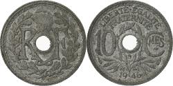 World Coins - Coin, France, Lindauer, 10 Centimes, 1946, Beaumont - Le Roger, , Zinc