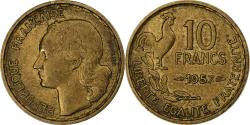 World Coins - France, 10 Francs, Guiraud, 1957, Paris, Cupro-Aluminium, AU(55-58)