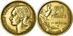 World Coins - Coin, France, Guiraud, 20 Francs, 1950, , Aluminum-Bronze, Gadoury:864