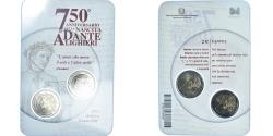 World Coins - Italy, 2 Euro, Dante Alighieri, 2015, Rome, BU, , Bi-Metallic