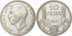 World Coins - Bulgaria, Boris III, 50 Leva, 1934, Royal Mint, Silver, , KM:44