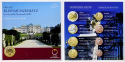 World Coins - Austria, Coffret 1c. à 2€, 2010, Vienna, BU,