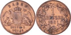 World Coins - Coin, German States, BADEN, Friedrich I, Kreuzer, 1861, , Copper