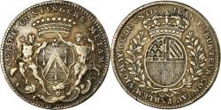 World Coins - France, Token, Louis XV, Maires de Dijon, Jean-Pierre Burteur, History, 1748