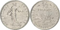 World Coins - France, 1/2 Franc, Semeuse, 1965, Paris, Nickel, , Gadoury:429