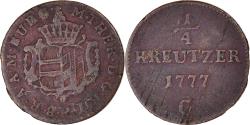 World Coins - Coin, AUSTRIAN STATES, BURGAU, Maria Theresa, 1/4 Kreuzer, 1777, Günzburg