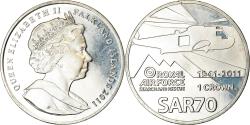 World Coins - Coin, Falkland Islands, Elizabeth II, Crown, 2011, Pobjoy Mint, SAR70,
