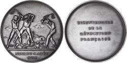 World Coins - France, Medal, Révolution Française, Nuit du 4 Août, History, Boto,