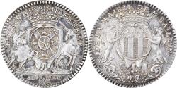 World Coins - France, Token, Louis XV, Maires de Rennes, Jean Baillon, History, 1757
